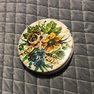 Vintage Floral Tin